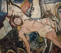 Olio su Tela del 1950 - San Sebastiano