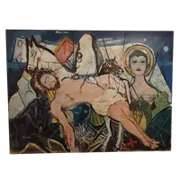 Olio su Tela del 1950 - San Sebastiano