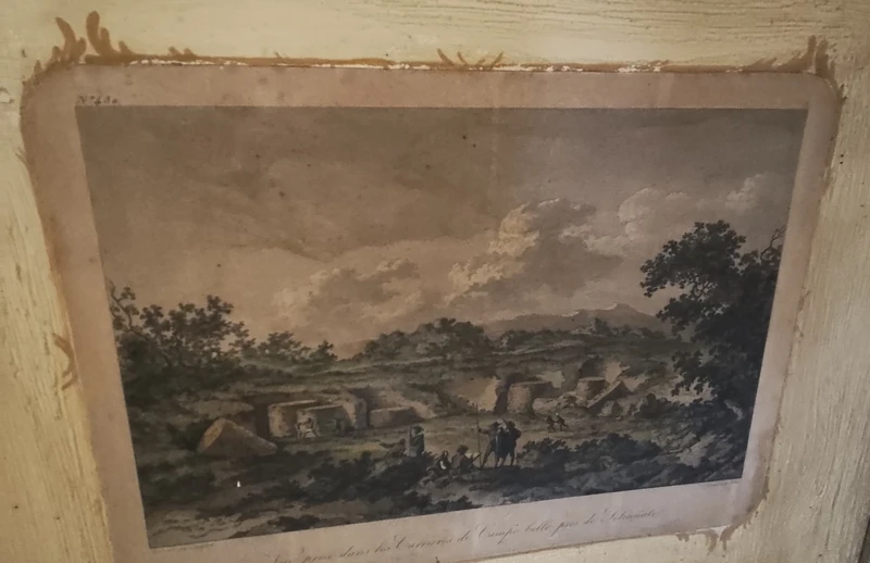 Bolognese Painted Wardrobe of the 19th century