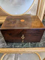 Elegant Lady's Box in Rosewood - 19th Century