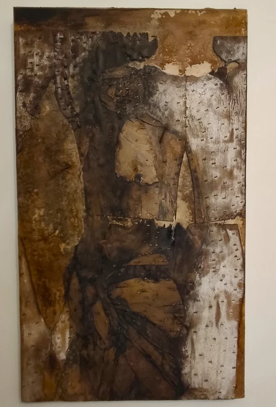 Modern Sculpture of St. Sebastian, Rare Work of the 20th Century