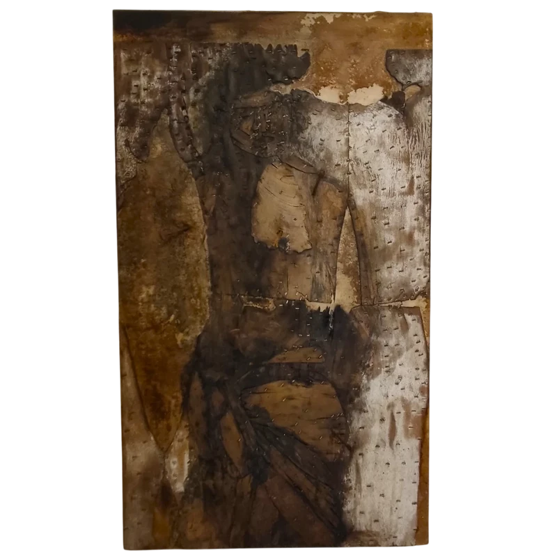 Modern Sculpture of St. Sebastian, Rare Work of the 20th Century