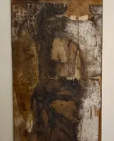 Modern Sculpture of St. Sebastian, Rare Work of the 20th Century