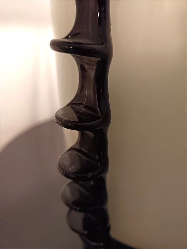 Pair of Murano glass paste vases 1940s Art Deco