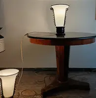 Pair of Murano glass paste vases 1940s Art Deco