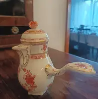 Servizio caffè Herend in porcellana, inizio XX secolo