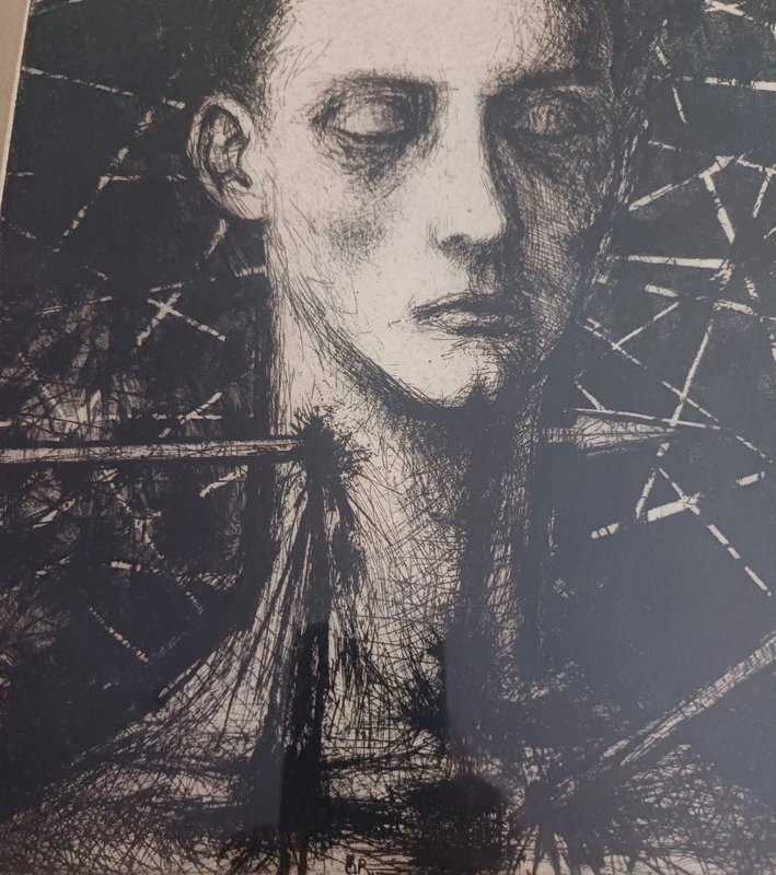 Incisione di San Sebastiano 1911 di Odilon Redon