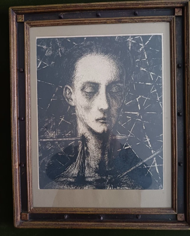 Incisione di San Sebastiano 1911 di Odilon Redon