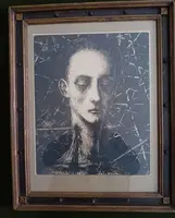 Incisione di San Sebastiano 1911 di Odilon Redon