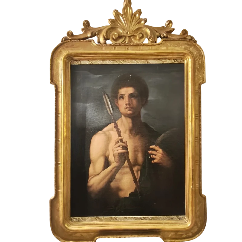 Olio su tela San Sebastiano primo ’700