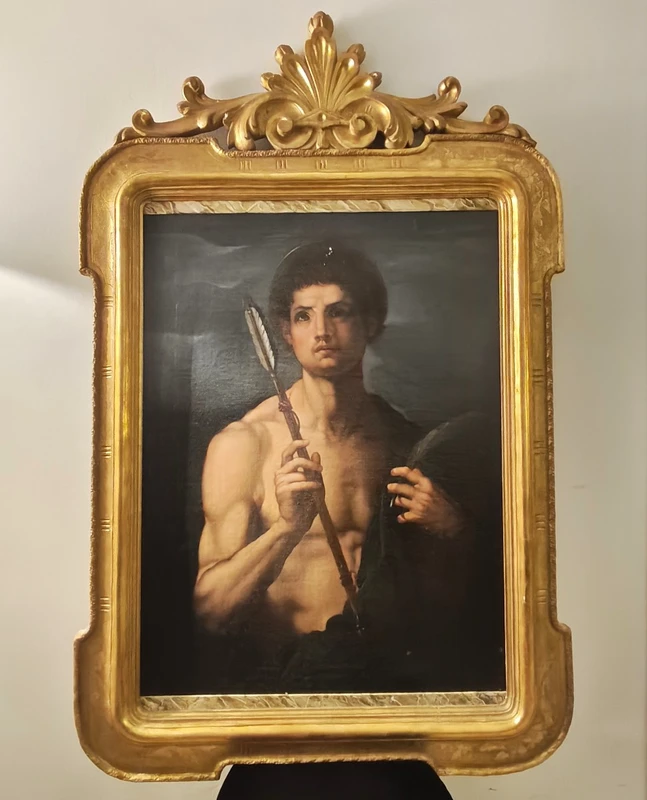 Olio su tela San Sebastiano primo ’700