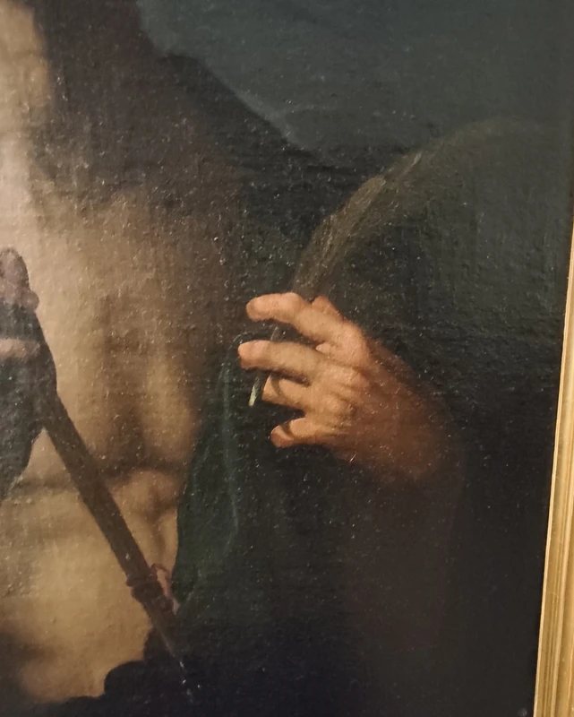 Olio su tela San Sebastiano primo ’700