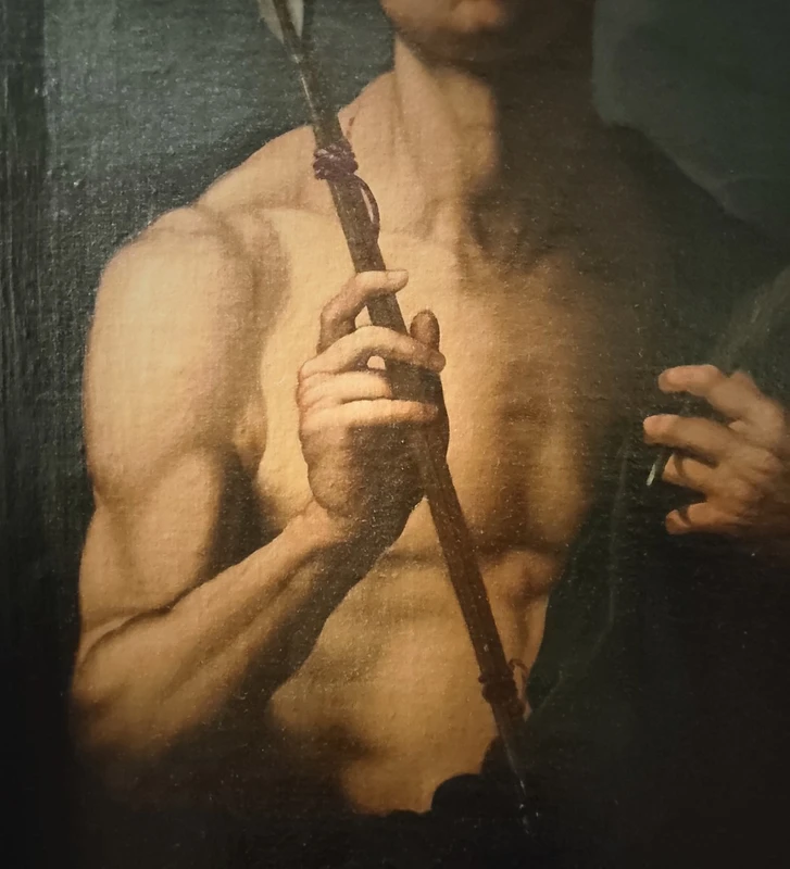 Olio su tela San Sebastiano primo ’700