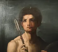 Olio su tela San Sebastiano primo ’700