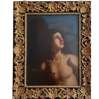 Oil on canvas dated 1600 - St. Sebastian, attributed to Cesare Gennari (1637-1688)