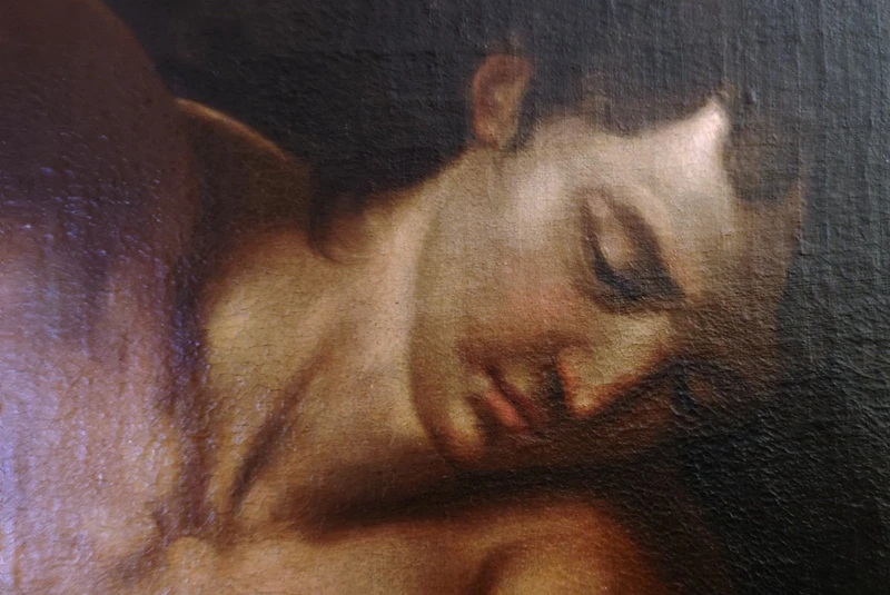 Olio su tela San Sebastiano del 600 – Att. Andrea Vaccaro