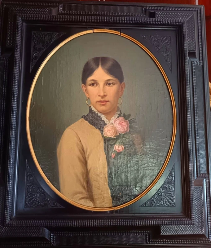 Oil on canvas 1850 - Noblewoman