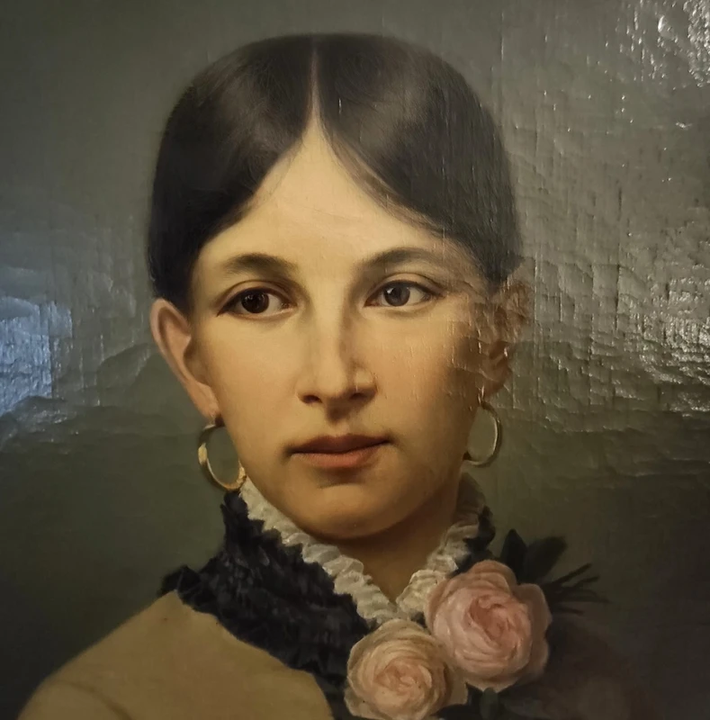 Oil on canvas 1850 - Noblewoman