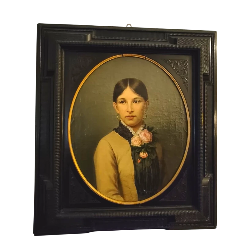 Oil on canvas 1850 - Noblewoman