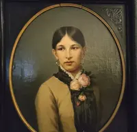 Oil on canvas 1850 - Noblewoman