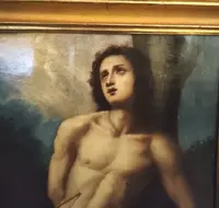Oil on canvas on board late 1500s - St. Sebastian