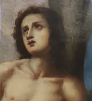 Oil on canvas on board late 1500s - St. Sebastian