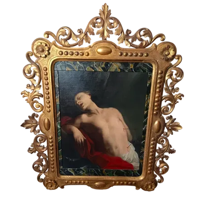 Olio su tela San Sebastiano del ’600 – Seguace del Carracci