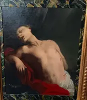 Olio su tela San Sebastiano del ’600 – Seguace del Carracci