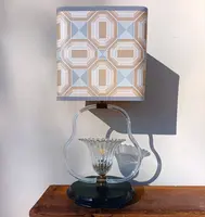 2 lampes en verre de Murano 1930-1940