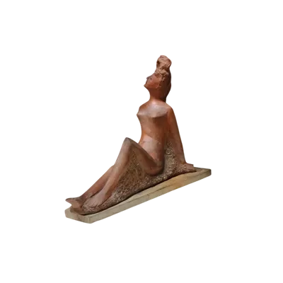 SCULTURA NUDO FEMMINILE "ALBERTO SPARAPANI" TERRACOTTA FIRMATA