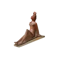 FEMALE NUDE SCULPTURE "ALBERTO SPARAPANI" TERRACOTTA SIGNED