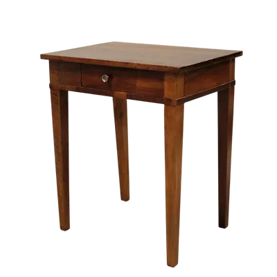 Antique 19th-century walnut Direttorio coffee table