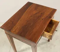 Antico tavolino Direttorio in noce 19°secolo