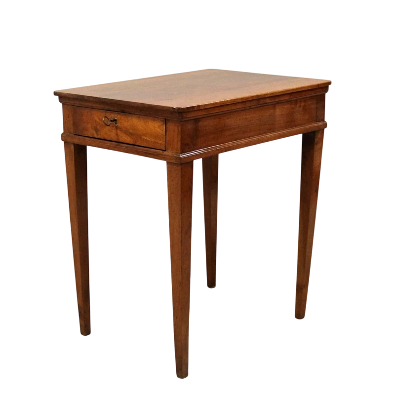 Antico tavolino Luigi XVI in noce 18°secolo