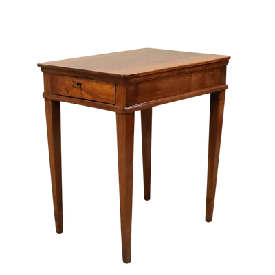 Antique Louis XVI walnut coffee table 18th century