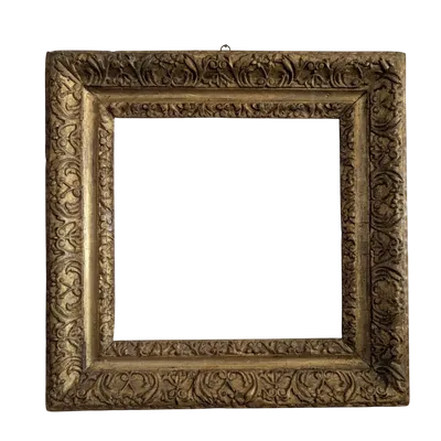 Cadre en bois sculpté et doré, XVIIIe siècle