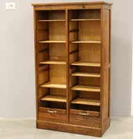 Antico classificatore serranda archivio schedario