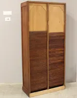 Antico classificatore serranda archivio schedario