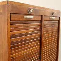 Antico classificatore serranda archivio schedario