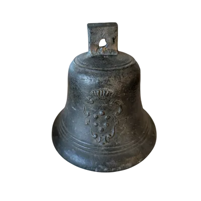 Cloche en bronze avec les armoiries des Médicis