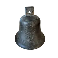 Cloche en bronze avec les armoiries des Médicis