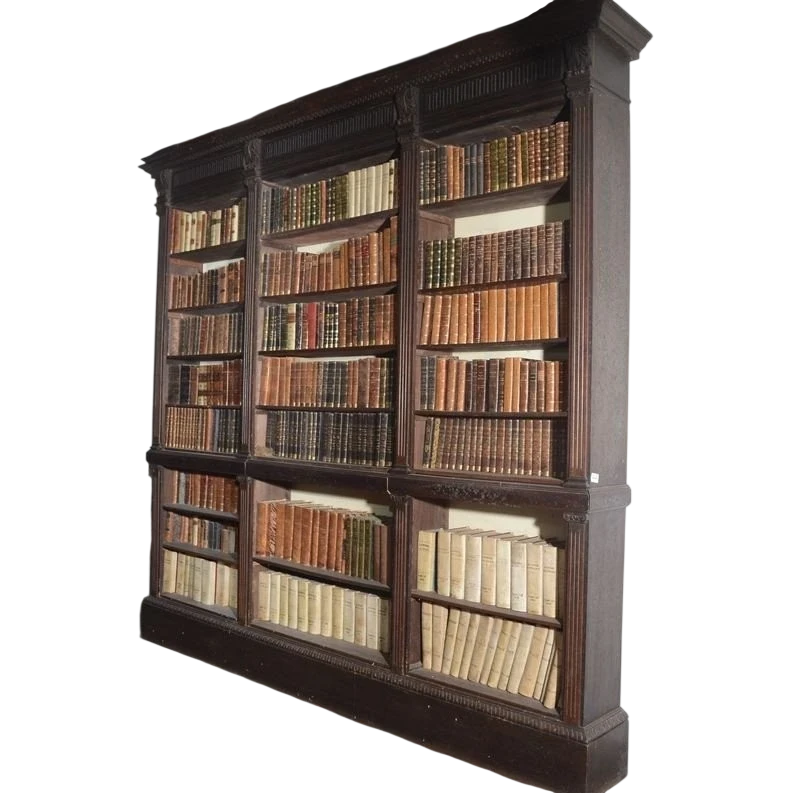 Grande  libreria a giorno fine XIX secolo