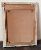 Oil painting on canvas late 19th century , portrait