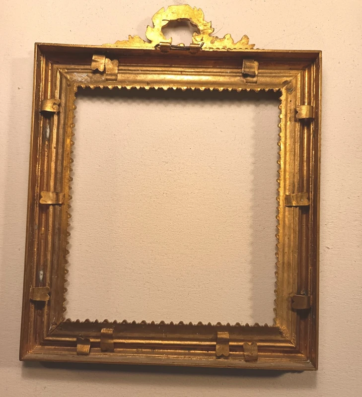 Gilt bronze travel frame 1790