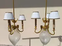 Pair of chandeliers Umbertini 1840 Torino