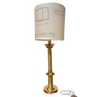 Rationalist bronze lamp 1930s