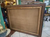 Dipinto a olio su tela – Veduta della Fortezza di Ehrenbreitstein sul fiume Reno