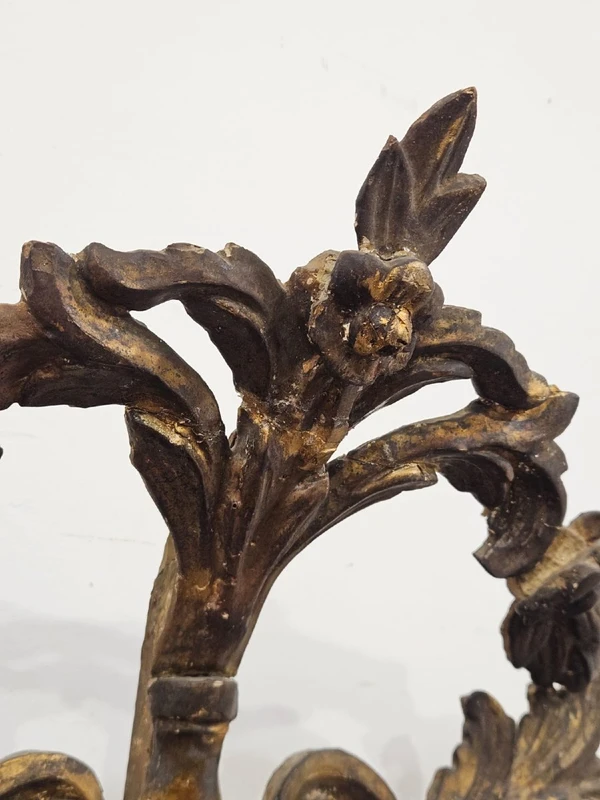 Imposing Louis XVI gilded wood mirror - 18th century