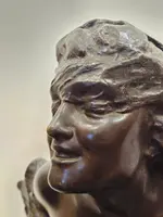 Bronzo firmato G. Parente su base in marmo – fine XIX