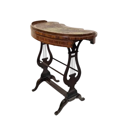 Paved and inlaid beanstalk coffee table - 18th century